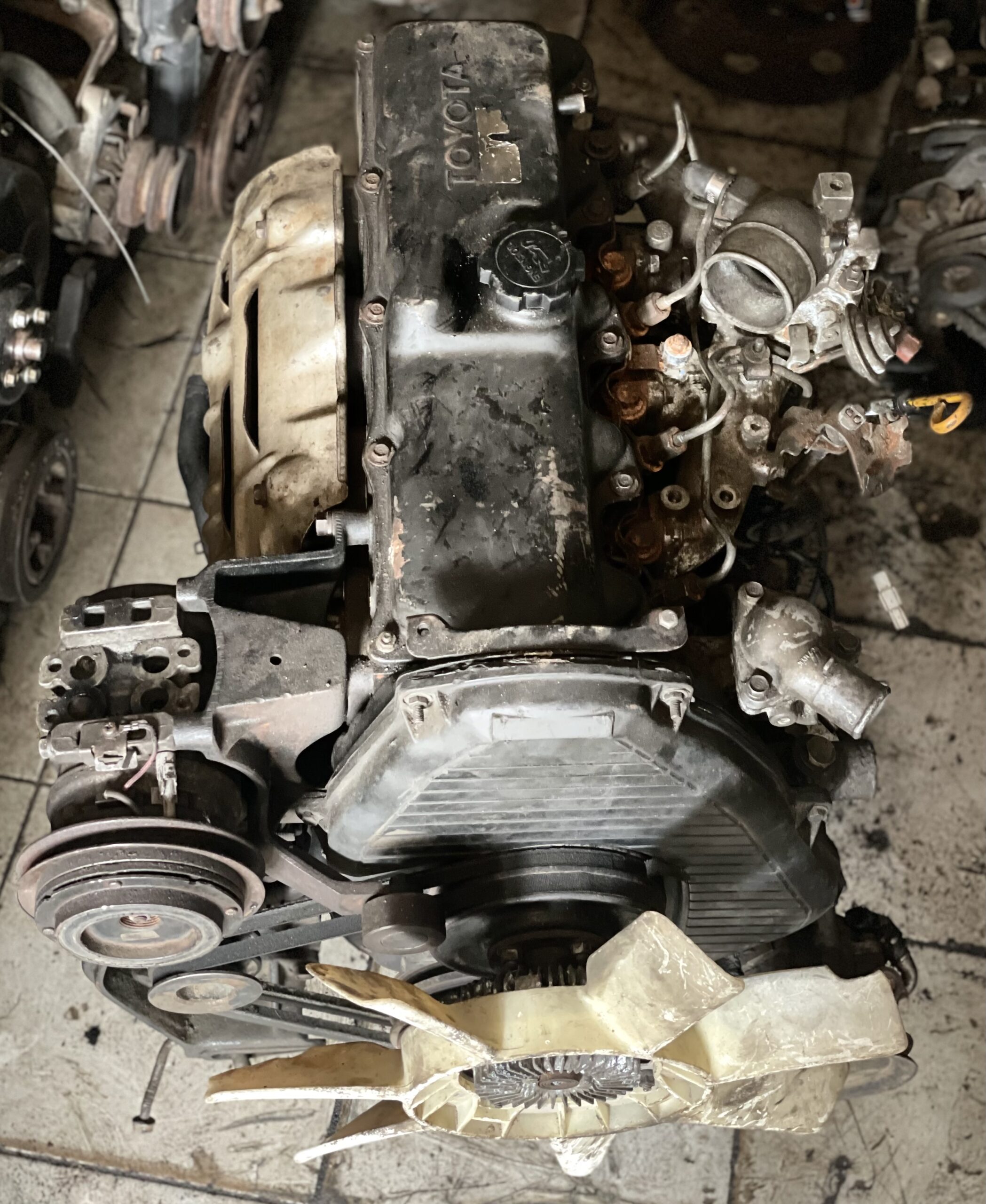 5L manual diesel engine